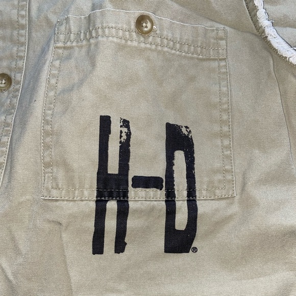 Harley Davidson sleeveless work shirt - Picture 3 of 5